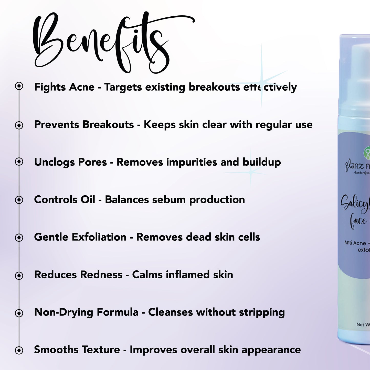 Acne clear daily facewash