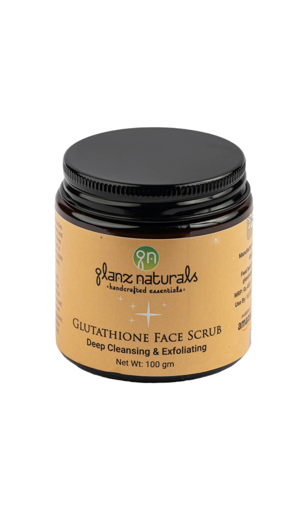 Glutathione Face Scrub For Deep Cleansing & Exfoliation | For Men And Glanz Naturals Glutathione Face Scrub For Deep Cleansing & Exfoliation | For Men And Glanz Naturals
