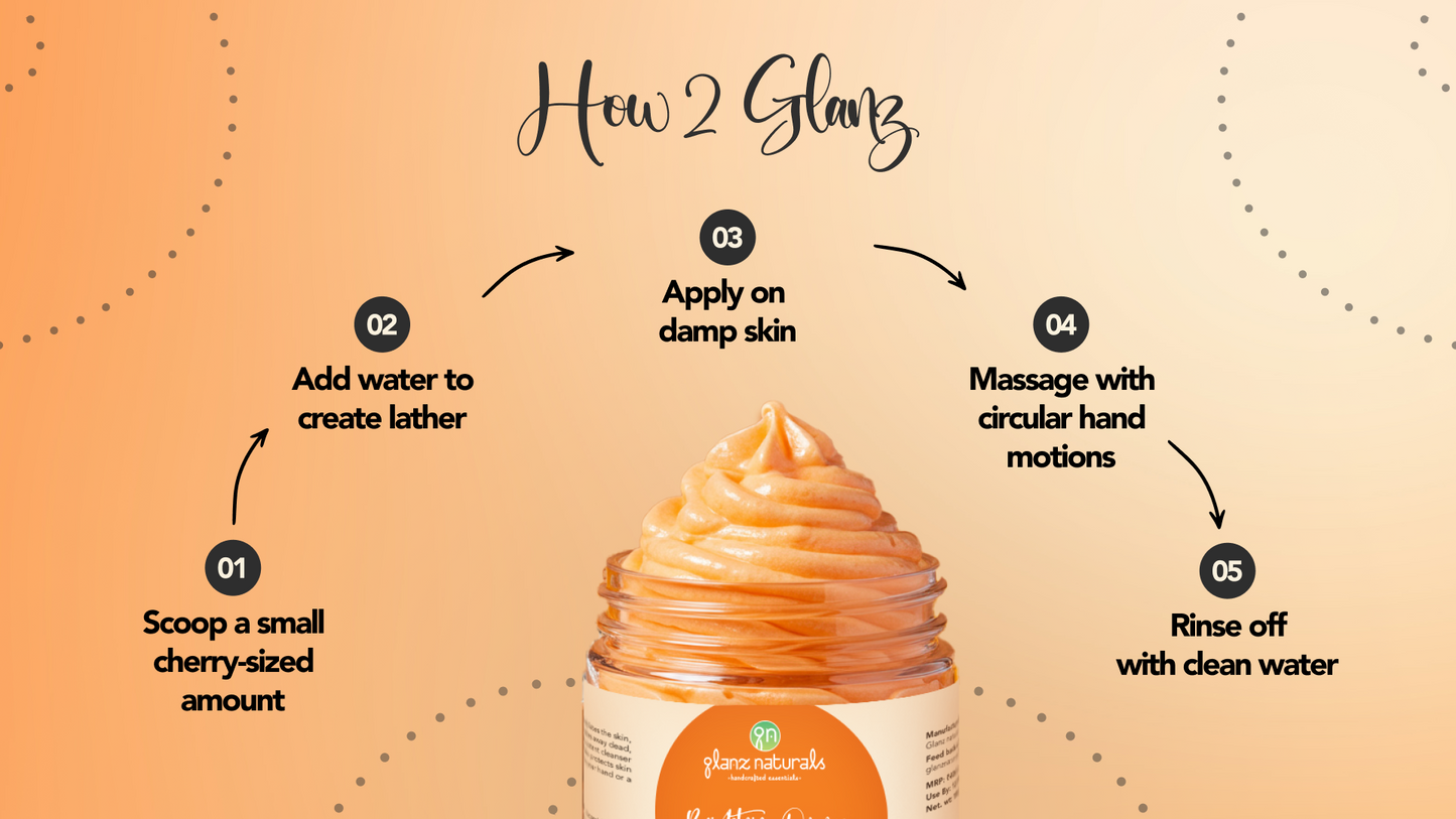 Orange Fluffy Whipped Cream Soap |50 gm