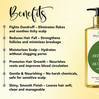 Anti dandruff +Anti hair fall shampoo for oily scalp -250 ml