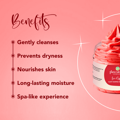 Love spell Fluffy Whipped Cream Soap