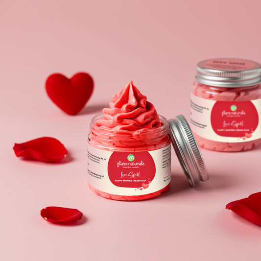 Love spell Fluffy Whipped Cream Soap