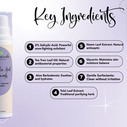 Acne clear daily facewash