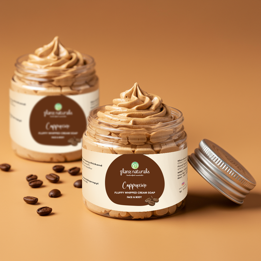 Cappuccino Fluffy Whipped Cream Soap