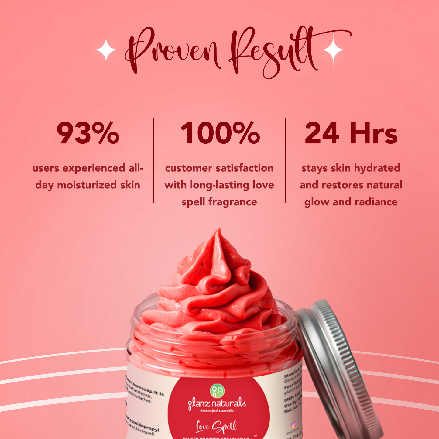 Love spell Fluffy Whipped Cream Soap