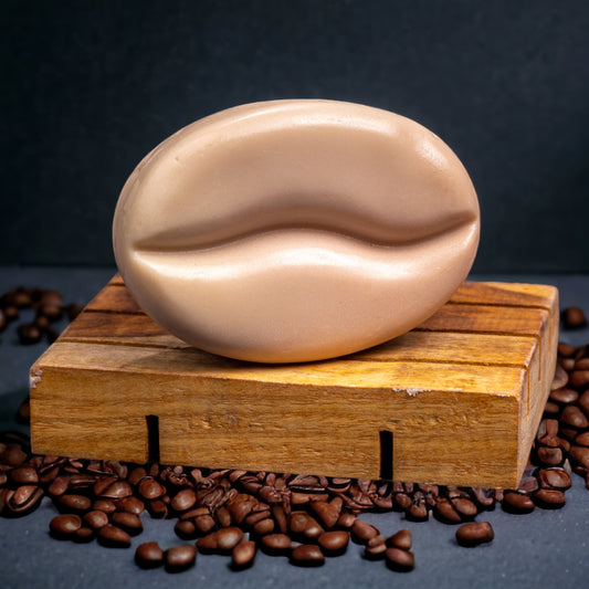 Coffee Bean Exfoliating Soap – 100g | Energizing & Skin Polishing Bar