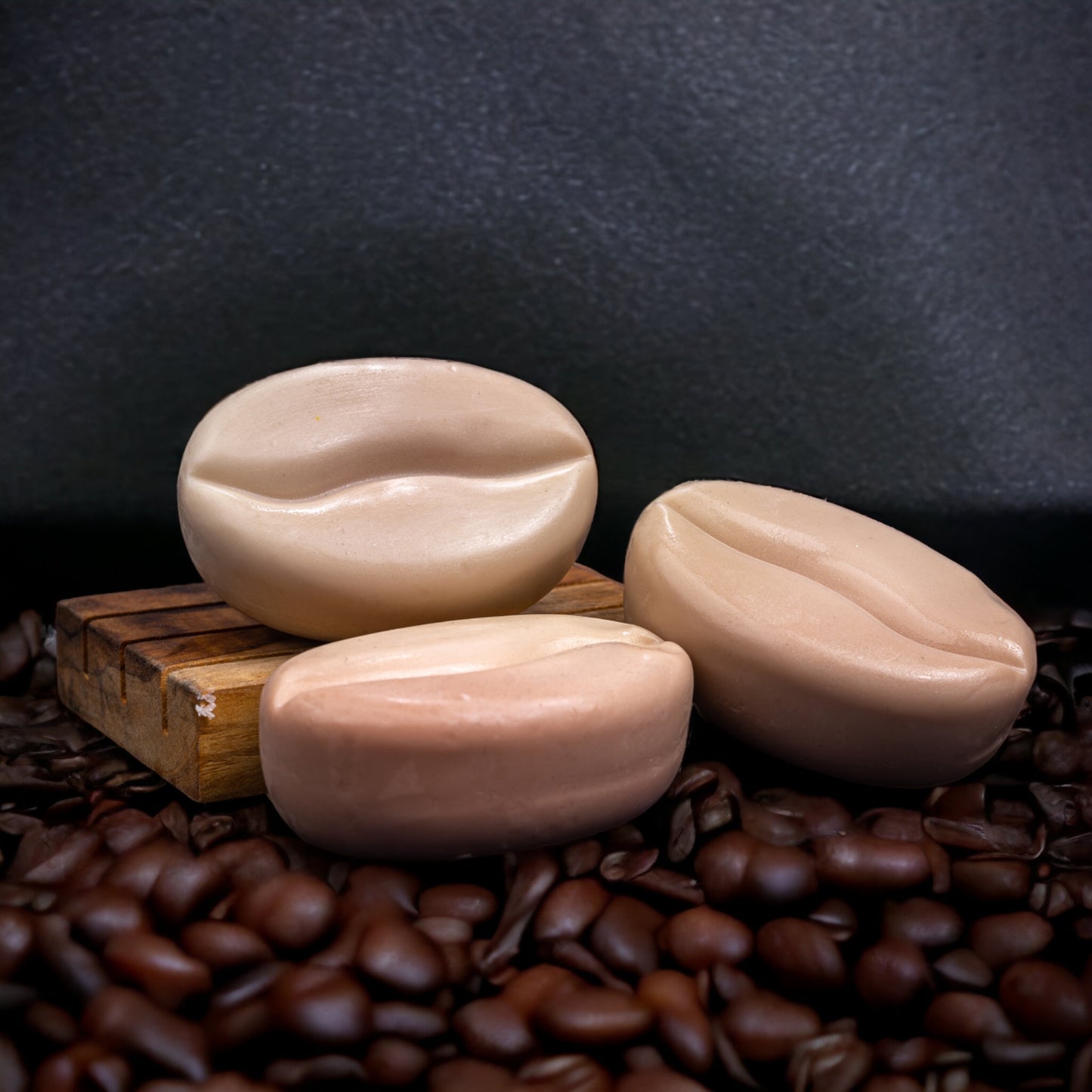 Coffee Bean Exfoliating Soap – 100g | Energizing & Skin Polishing Bar