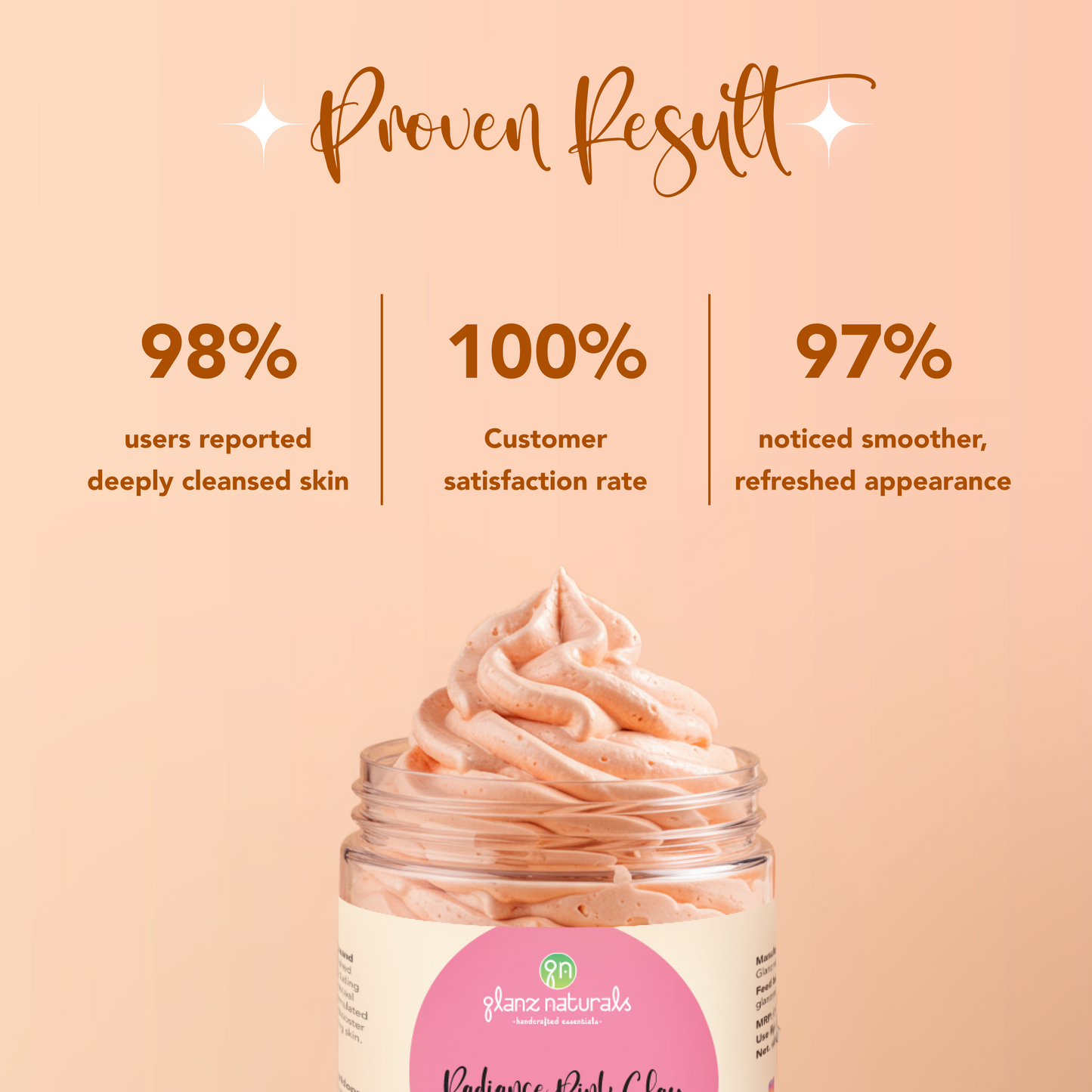 French Pink Clay Fluffy  Whipped Cream Soap