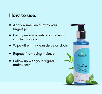 Waterless Facewash