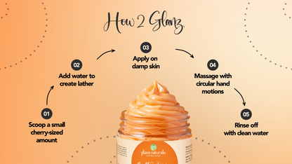 Orange Fluffy Whipped Cream Soap |50 gm